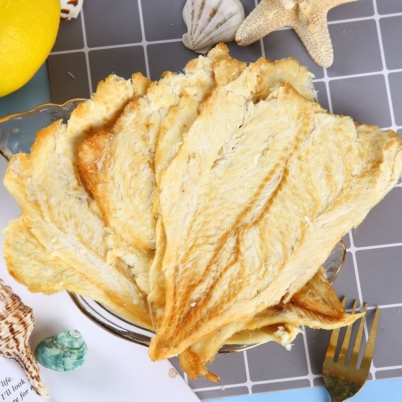 鳕鱼片干货商用碳烤鱼片鱼类零食孕妇儿童海味即食小零食休闲小吃图3
