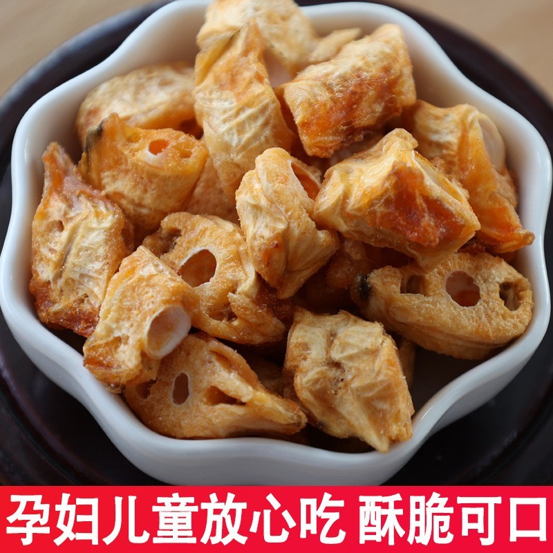 香酥鱼骨粒网红零食小包装即食海鲜干货休闲零食鱼骨头厂家图3