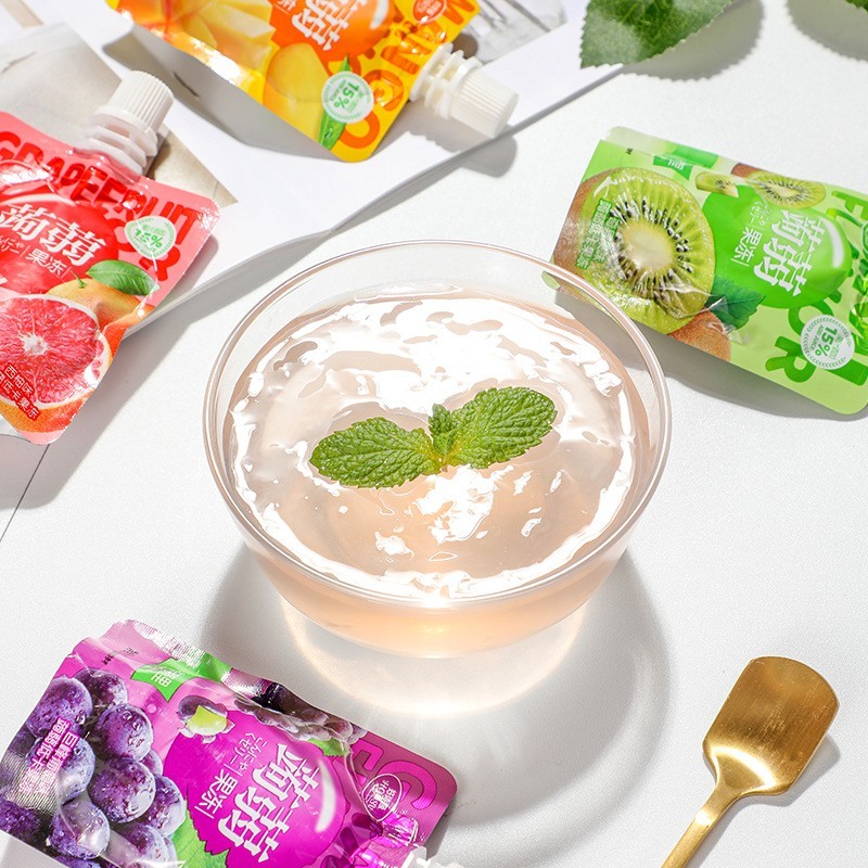 蒟蒻果冻0脂代餐魔芋可吸蒟蒻果汁果冻休闲零食贴牌代工图2