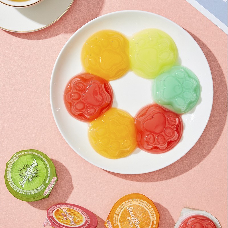 夏季儿童休闲零食多口味果汁果冻800g果冻图5
