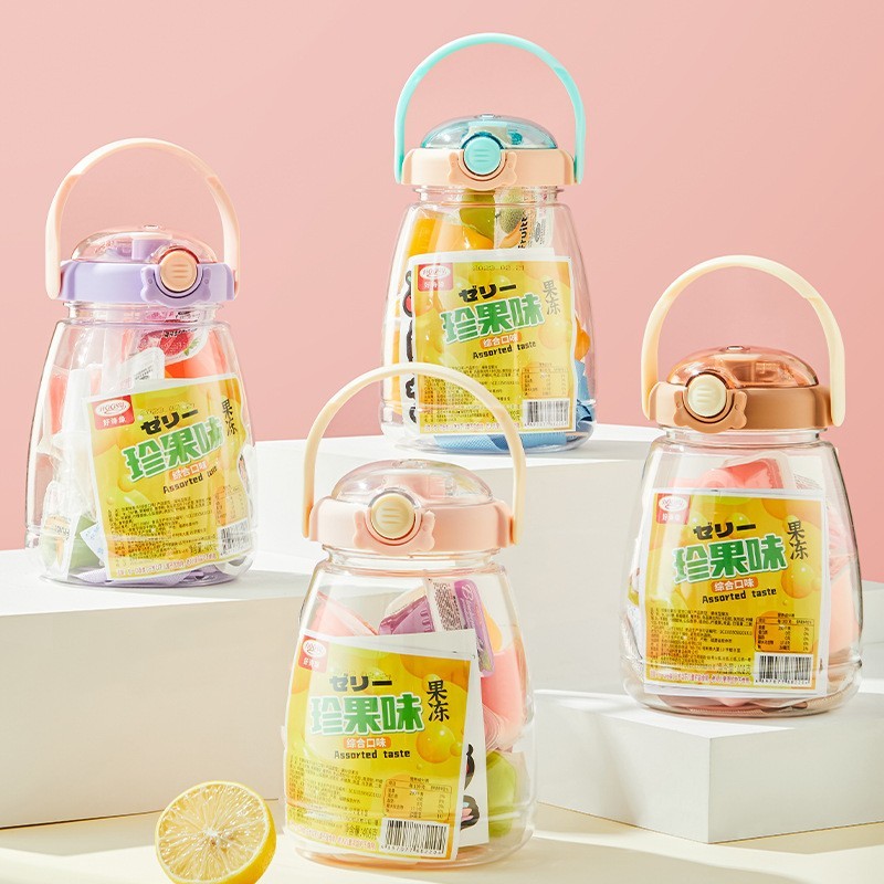 大肚杯果冻瓶果味果冻休闲零食批发果冻OEM贴牌定制图4