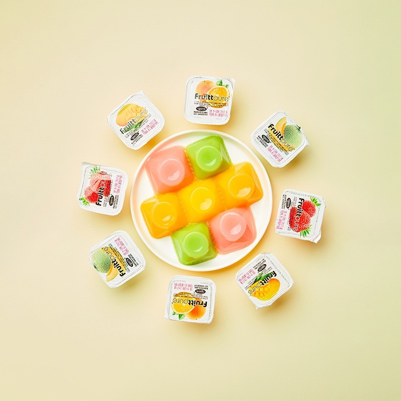 大肚杯果冻瓶果味果冻休闲零食批发果冻OEM贴牌定制图2