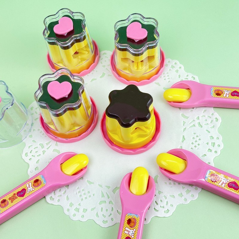 投喂布丁创意造型儿童过家家仿真形状玩具果冻糖果商超货架同款图4