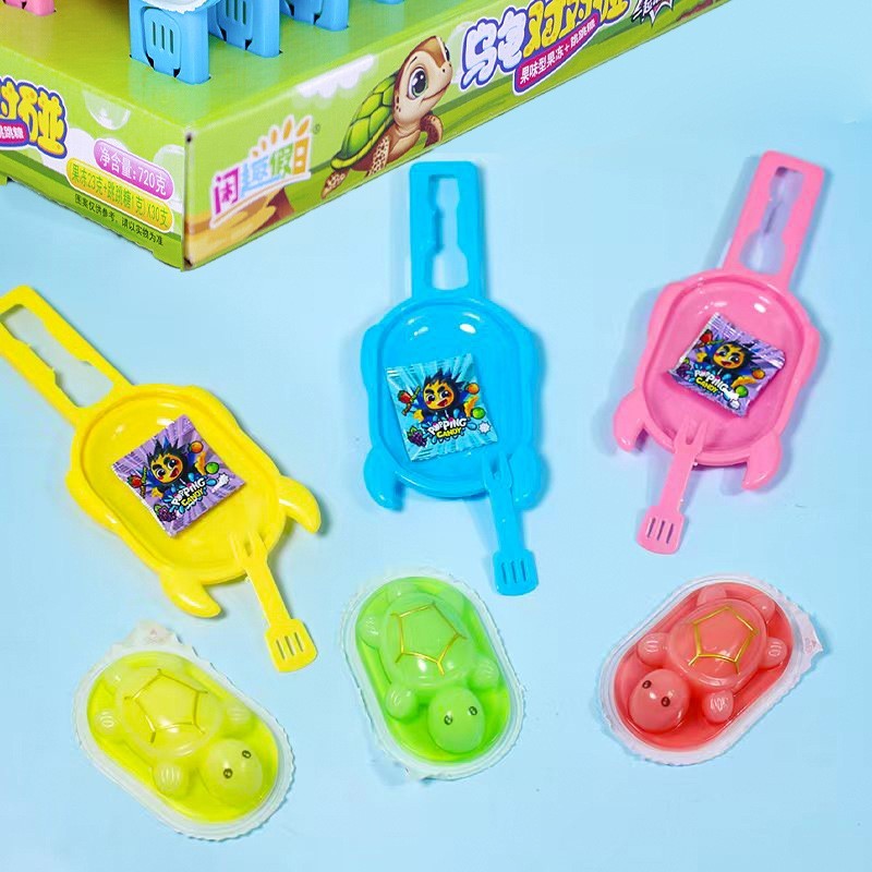 乌龟对碰果冻煎蛋布町超市热卖宝宝儿童益智零食糖果玩具图2