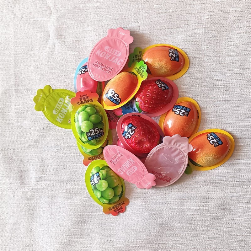 蒟蒻3D果冻布丁 348克混合口味精美包装图4