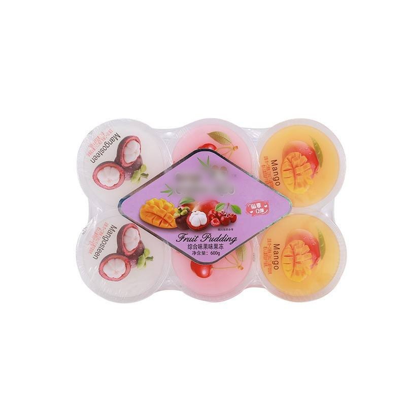椰果果肉果冻水果味山竹味芒果味荔枝味果冻布丁