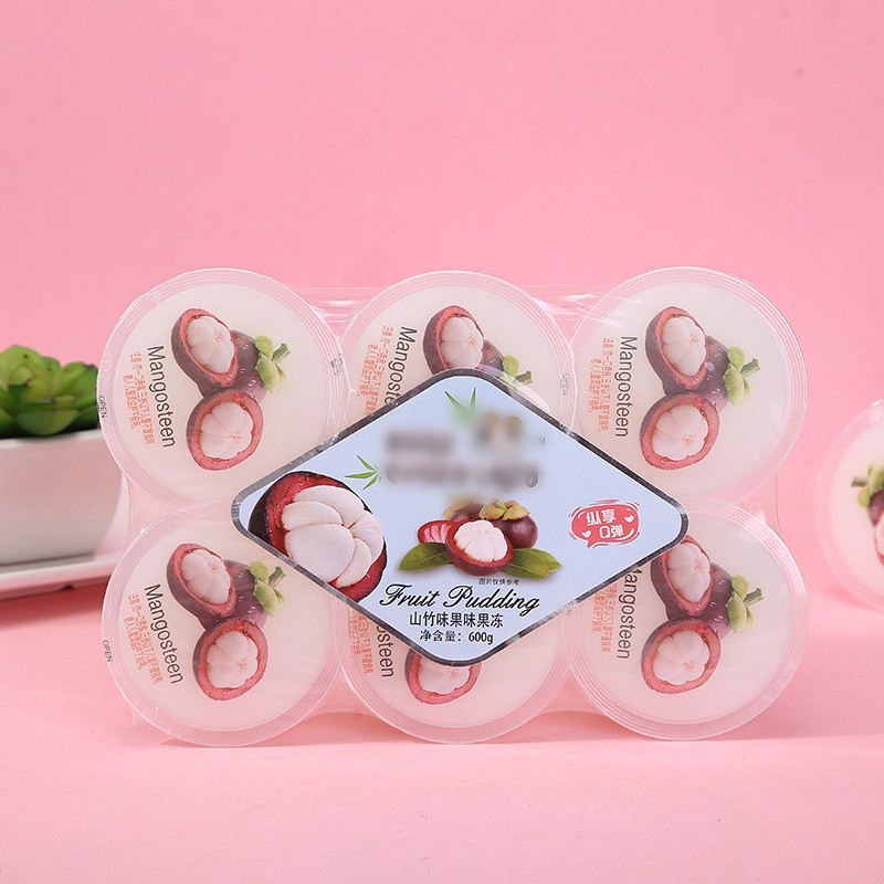 椰果果肉果冻水果味山竹味芒果味荔枝味果冻布丁图3