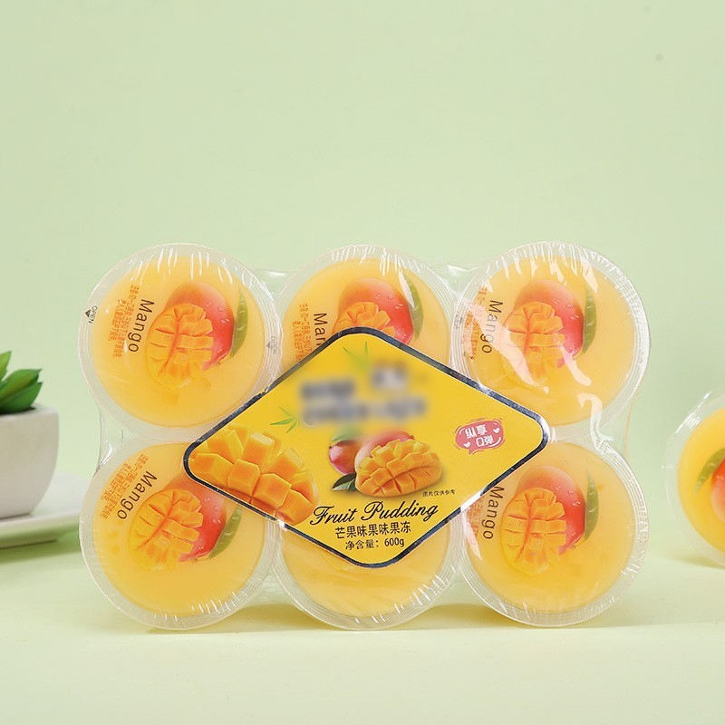 椰果果肉果冻水果味山竹味芒果味荔枝味果冻布丁图4