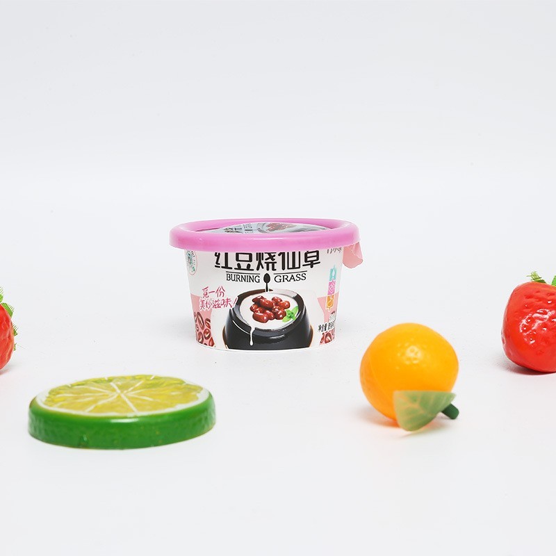 烧仙草果冻 网红小萌红豆儿童零食布丁果冻500g 贴牌代加工图2