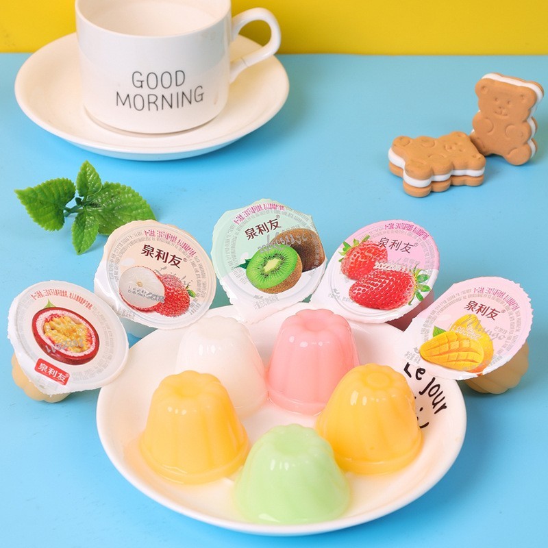 果冻厂家热销25g混合口味5斤果冻儿童休闲办公室食品网红果