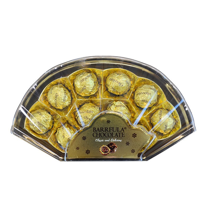 多种款式异形节日礼盒巧克力厂家黑白夹心金沙球巧克力图4
