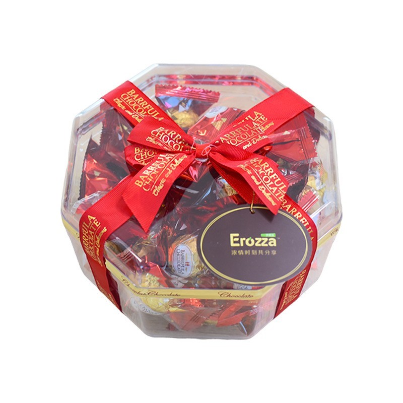 独立小包装结婚喜糖婚庆零食金沙球礼盒脆米夹心巧克力节日礼物图5