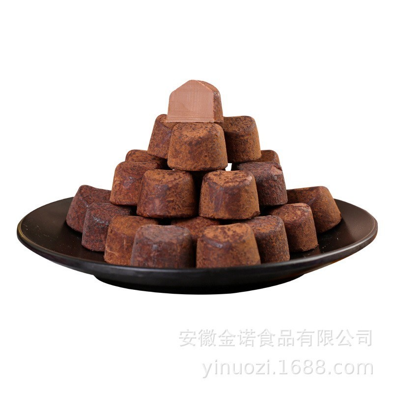 松露形巧克力箱装巧克力糖果喜糖零食烘培装饰年货厂家图5