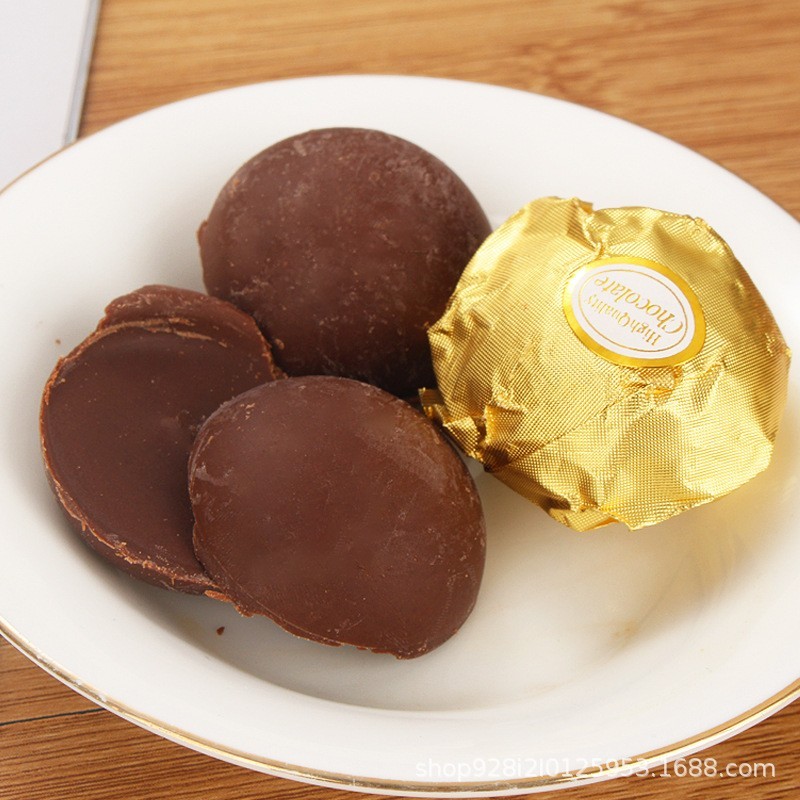 巧克力喜糖盒3粒心形礼盒欧式婚礼糖果伴手创意结婚礼零食婚庆图2