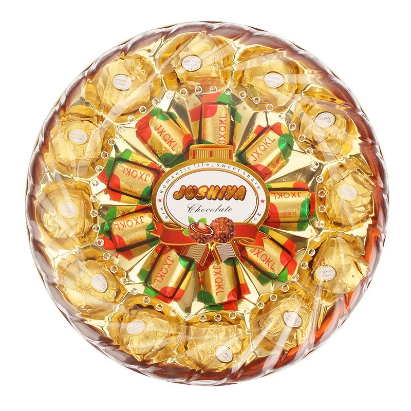 巧克力礼盒俄罗斯二合一节日生日表白情人节旦结婚纪日浪漫糖果图5