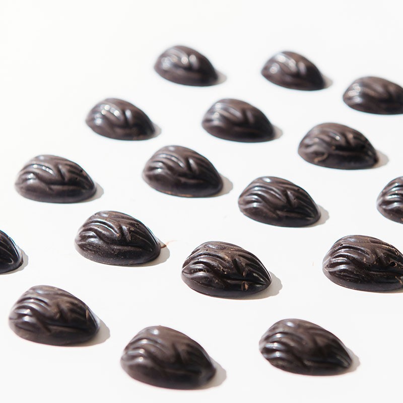 纯可可脂黑巧克力大板改良大颗粒儿童零食烘焙用可定制图2