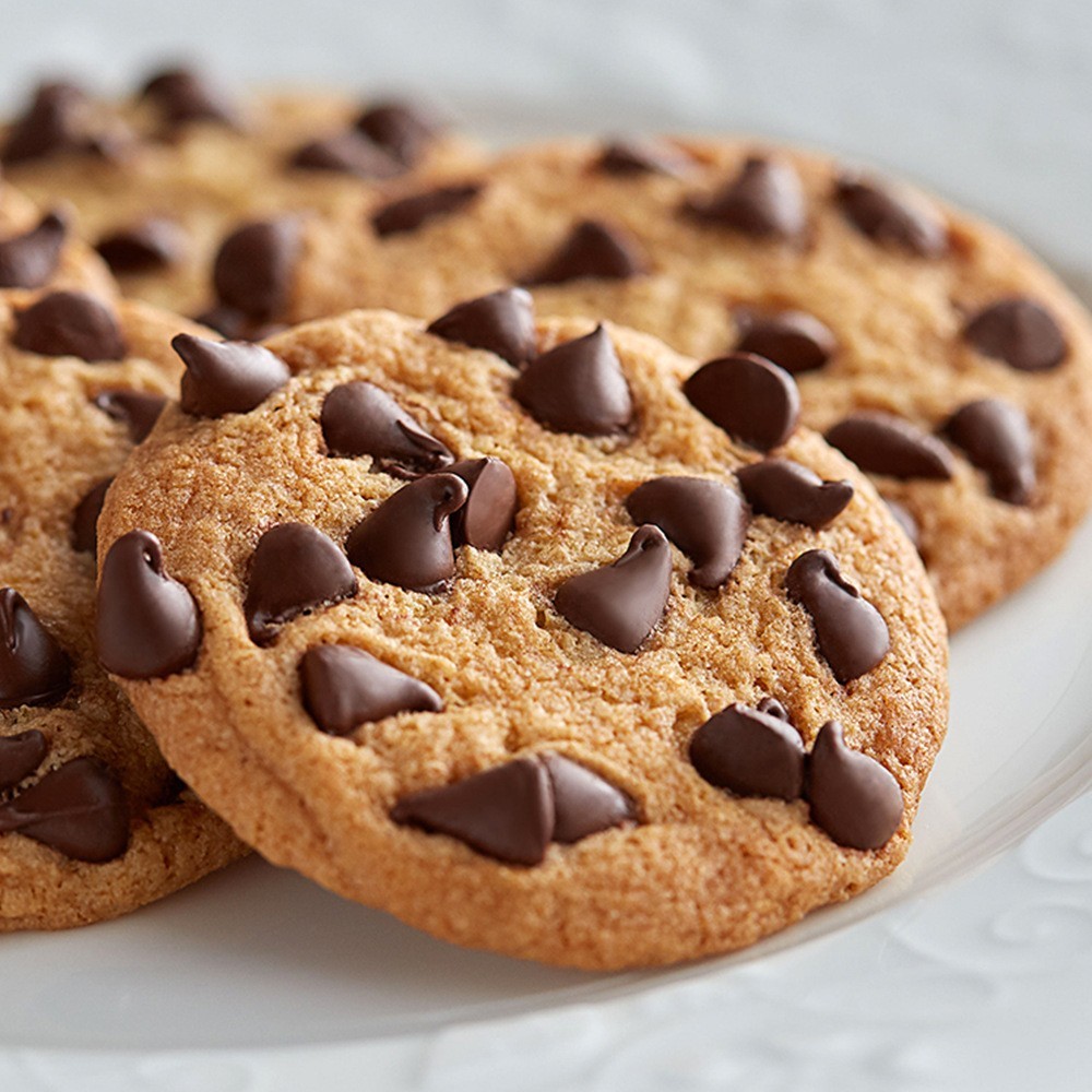 曲奇耐高温巧克力豆烘焙专用代可可脂巧克力水滴耐高温烘焙原料图3