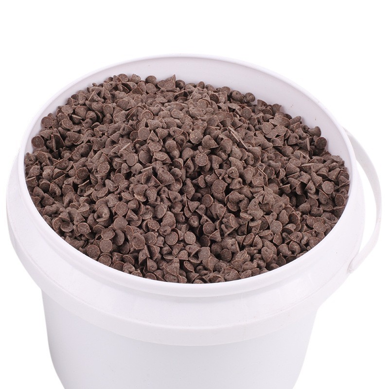 曲奇耐高温巧克力豆烘焙专用代可可脂巧克力水滴耐高温烘焙原料图5