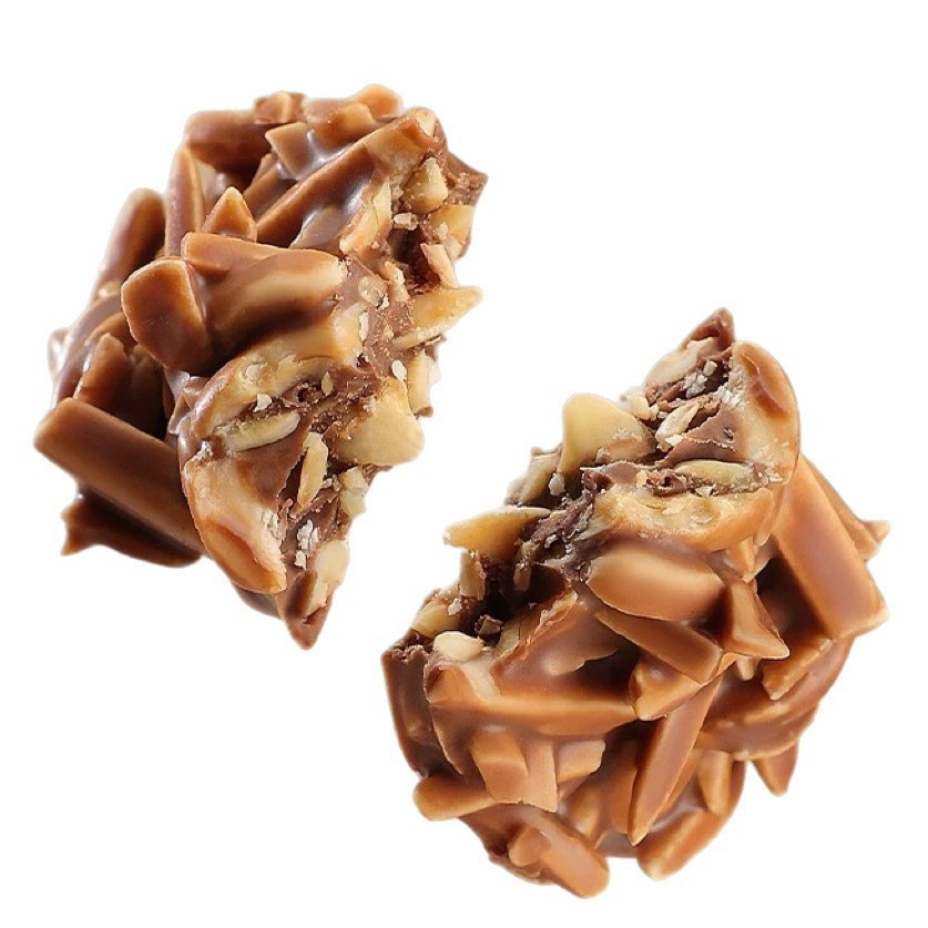 爆款坚果巧克力纯脂小巧罐扁桃仁坚果夹心牛奶巧克力圣诞零食图5