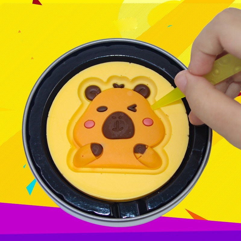 3D扣糖巧克力糖果抠饼创意玩具糖搞怪小零食网红商超节日糖果图2