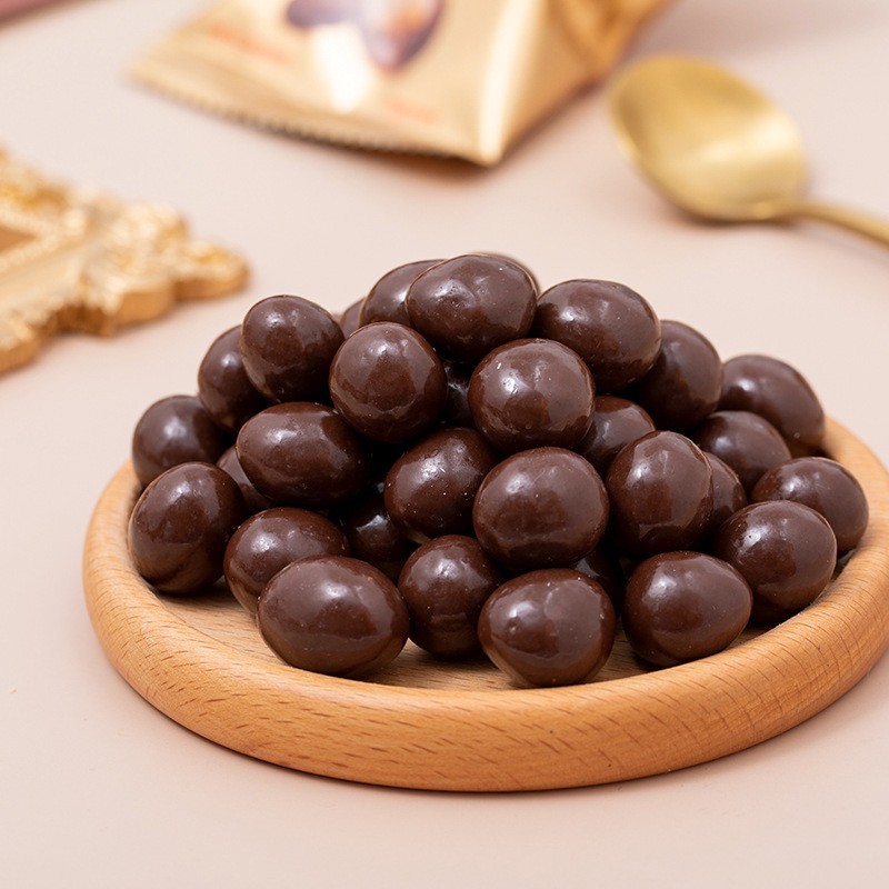 坚果巧克力豆168g花生夹心巧克力零食年货喜糖贴牌代加工图4