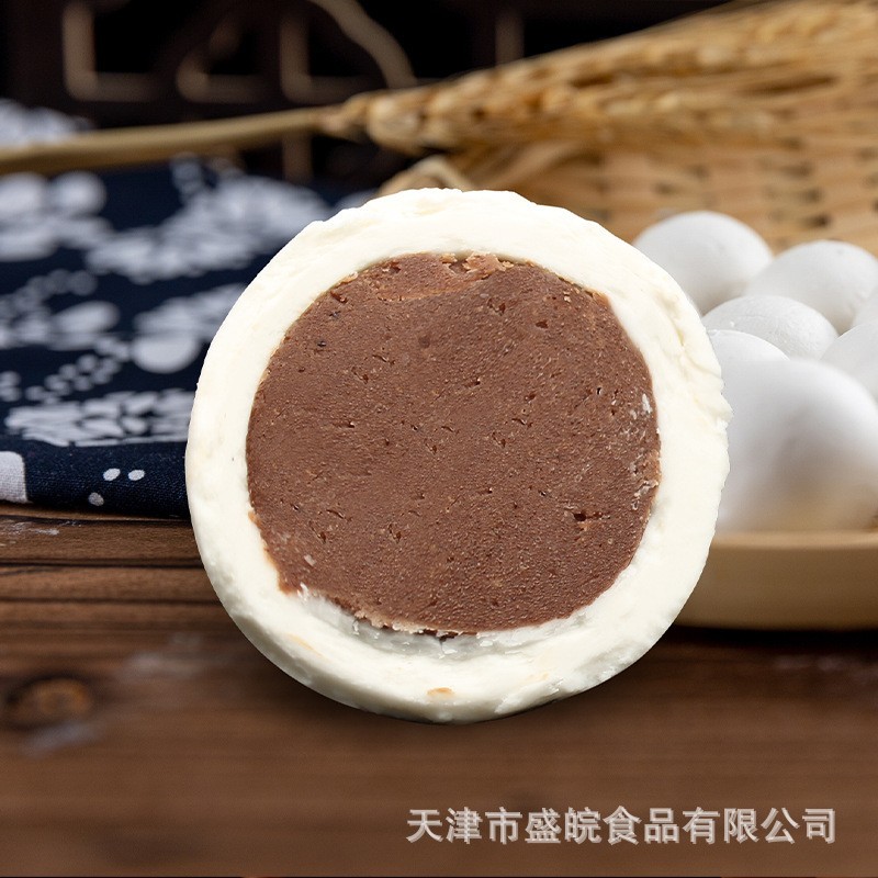 元宵汤圆专用钙奶巧克力球形元宵芯料多口味定制OEM图3