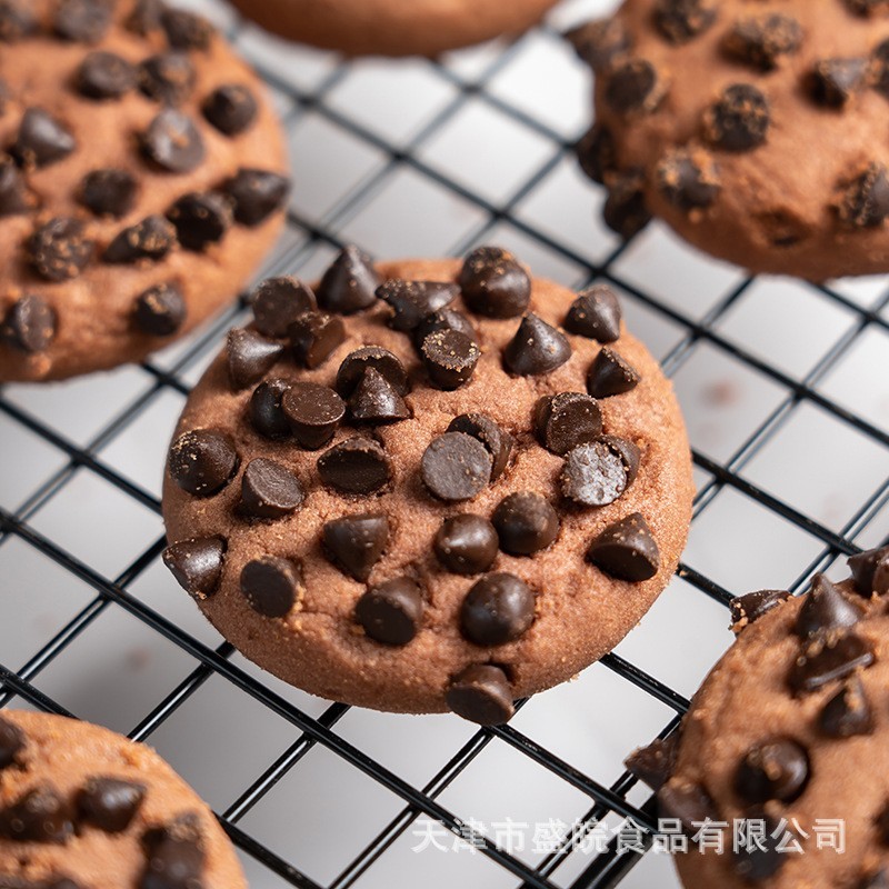 水滴型耐高温巧克力豆曲奇饼干装饰用烘焙原料定制OEM代脂纯脂图4