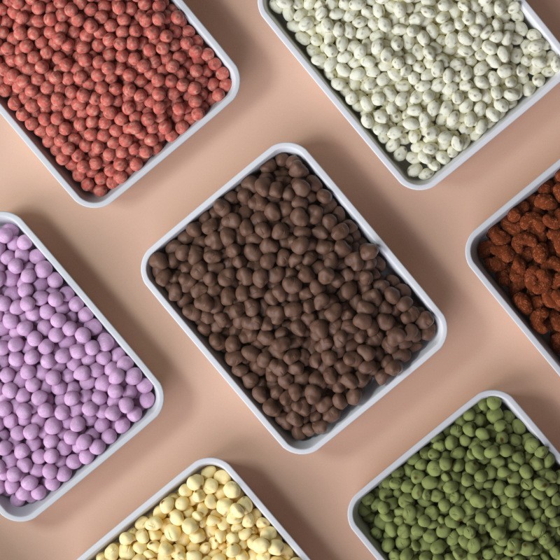 【高端门店专供】坚果水果夹心巧克力脏脏豆代加工OEM图2