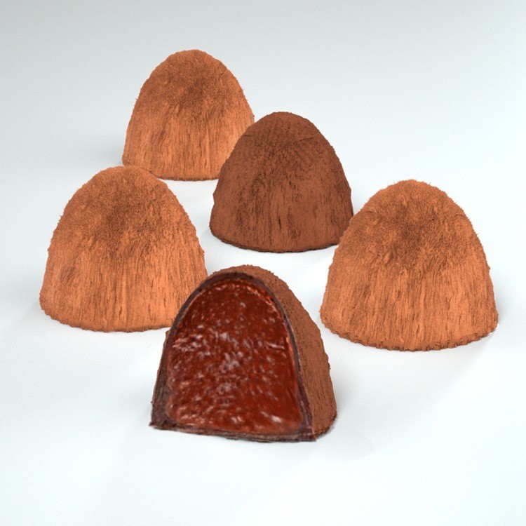 【高端连锁推荐】无蔗糖纯手工松露形夹心巧克力礼盒定做品牌合作图3