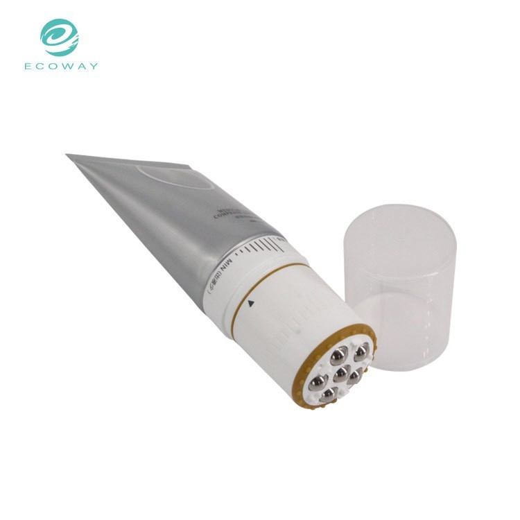 100g化妆品塑料包装软管按摩滚珠头刮痧片身体乳按摩膏霜软管包材图4