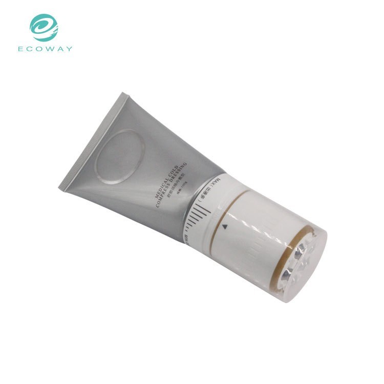 100g化妆品塑料包装软管按摩滚珠头刮痧片身体乳按摩膏霜软管包材图2