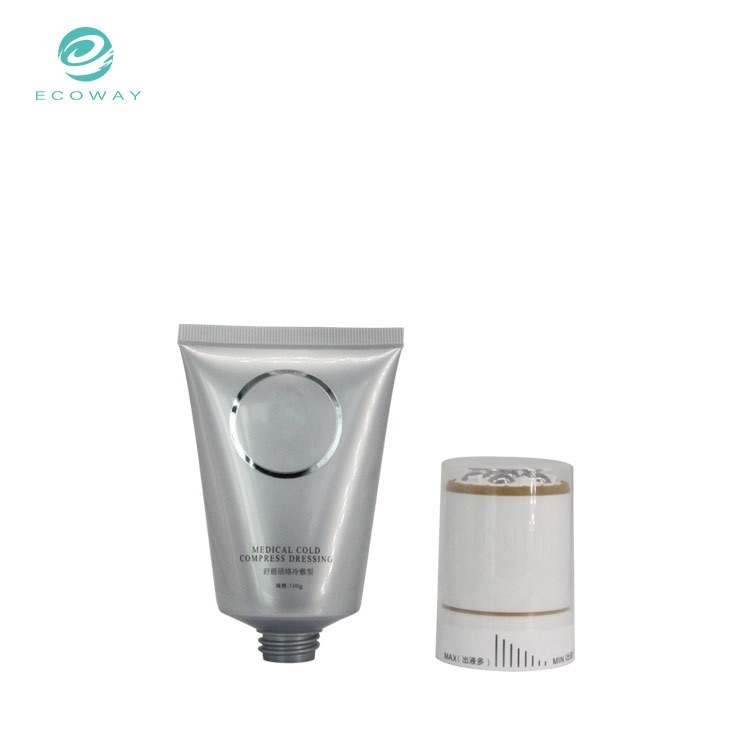 100g化妆品塑料包装软管按摩滚珠头刮痧片身体乳按摩膏霜软管包材图3