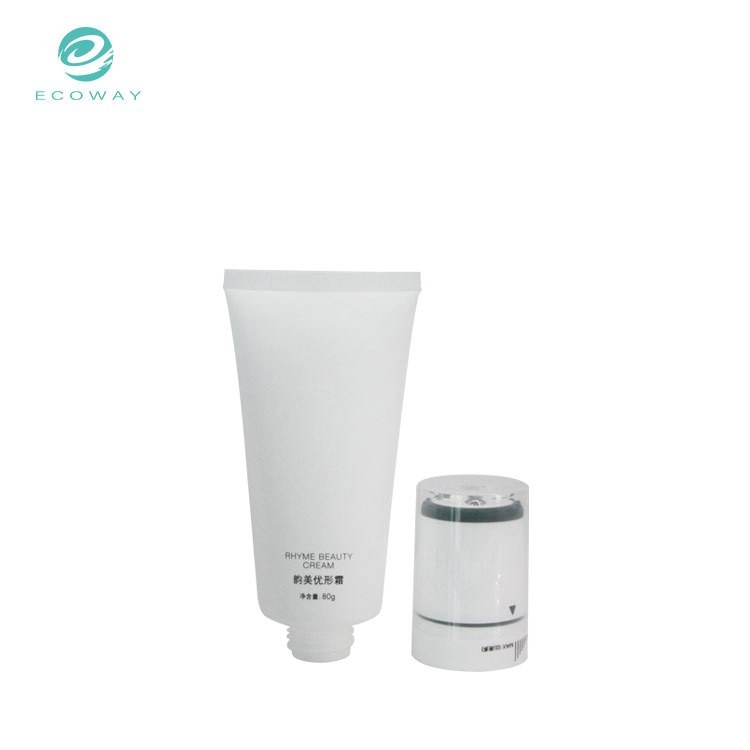 80g高品质身体乳按摩膏保健膏化妆品软管包材配刮痧片金属滚珠头图2