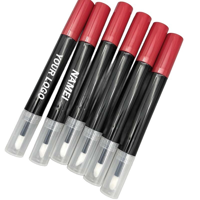 双头多功能眼线笔包材液体眼影管空管眼影眼线2合1唇釉唇线笔包材图5