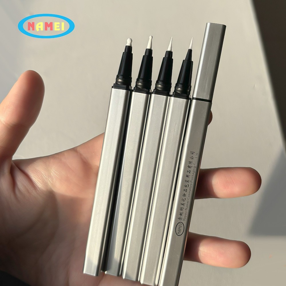 方管眼线笔包材 钢珠款眼线笔空管包装 点痣笔唇线笔眼线液笔包装