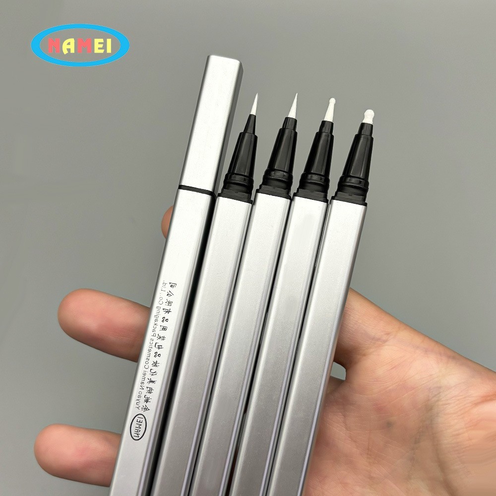 方管眼线笔包材 钢珠款眼线笔空管包装 点痣笔唇线笔眼线液笔包装图3