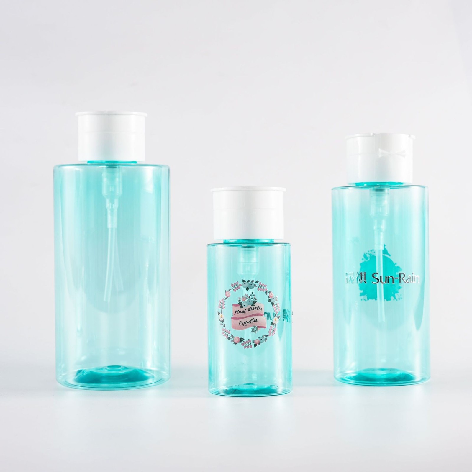 33牙28牙指甲油 卸甲油泵头按压塑料翻盖洗甲水 美甲护理液泵头