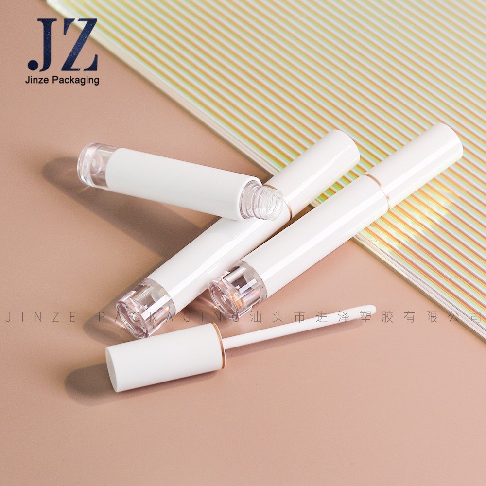 厂家定制 圆管唇釉管唇彩管液体腮红空管 4ml 塑料空管彩妆包材图2