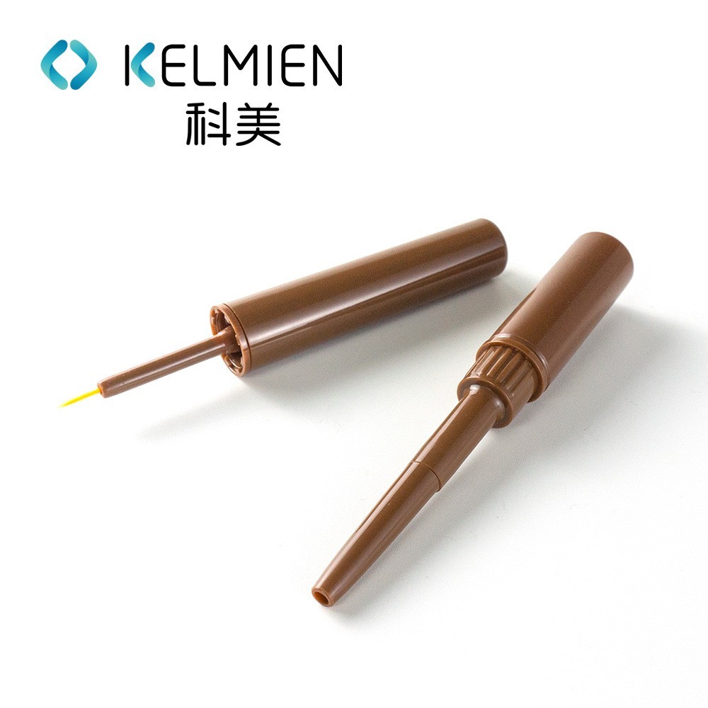 眉眼一体笔定制 新款眉毛眼线液空笔管瓶 彩妆包材贴牌代工图4