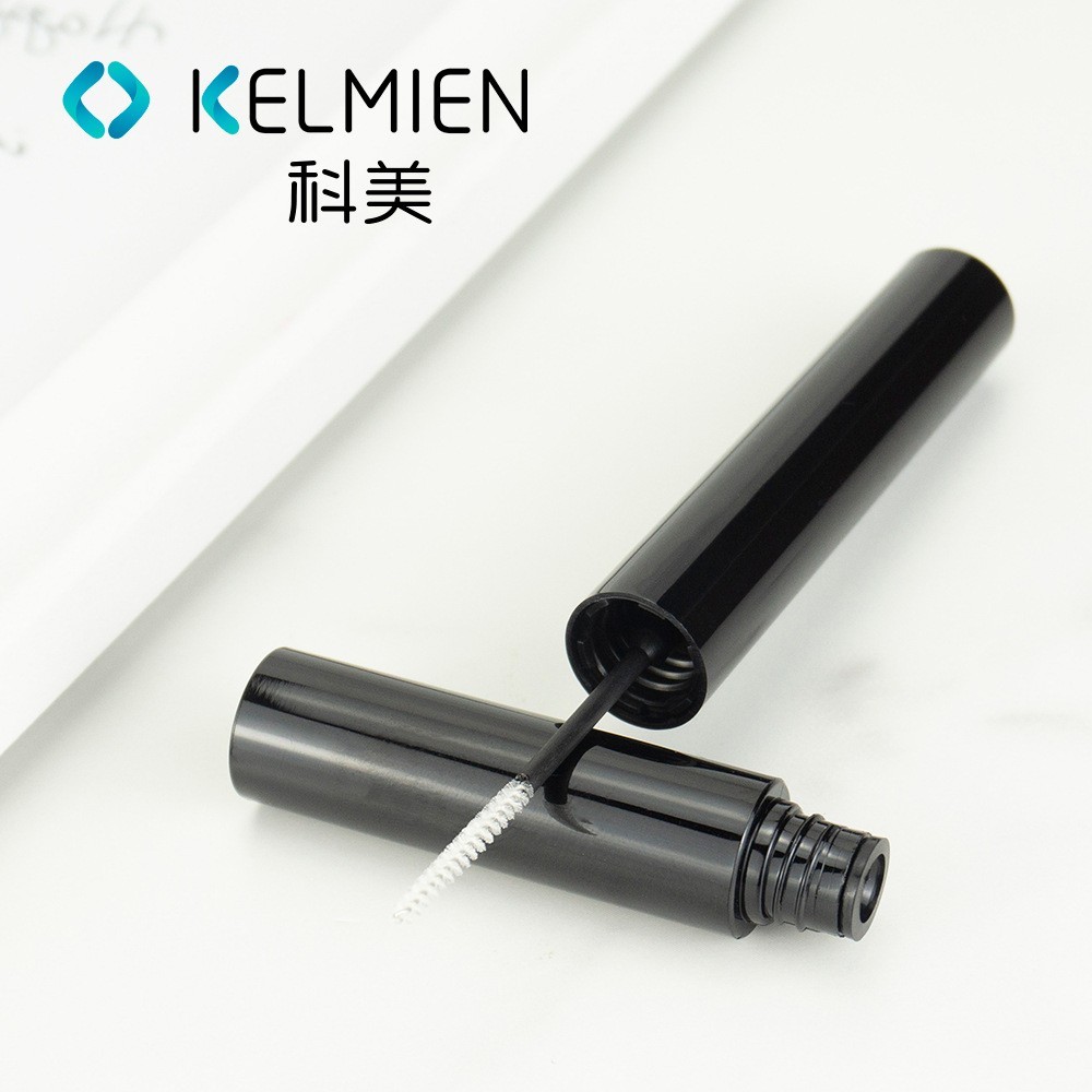 5ml圆形睫毛膏空管睫毛膏瓶带短毛刷头 化妆品包材工厂图2