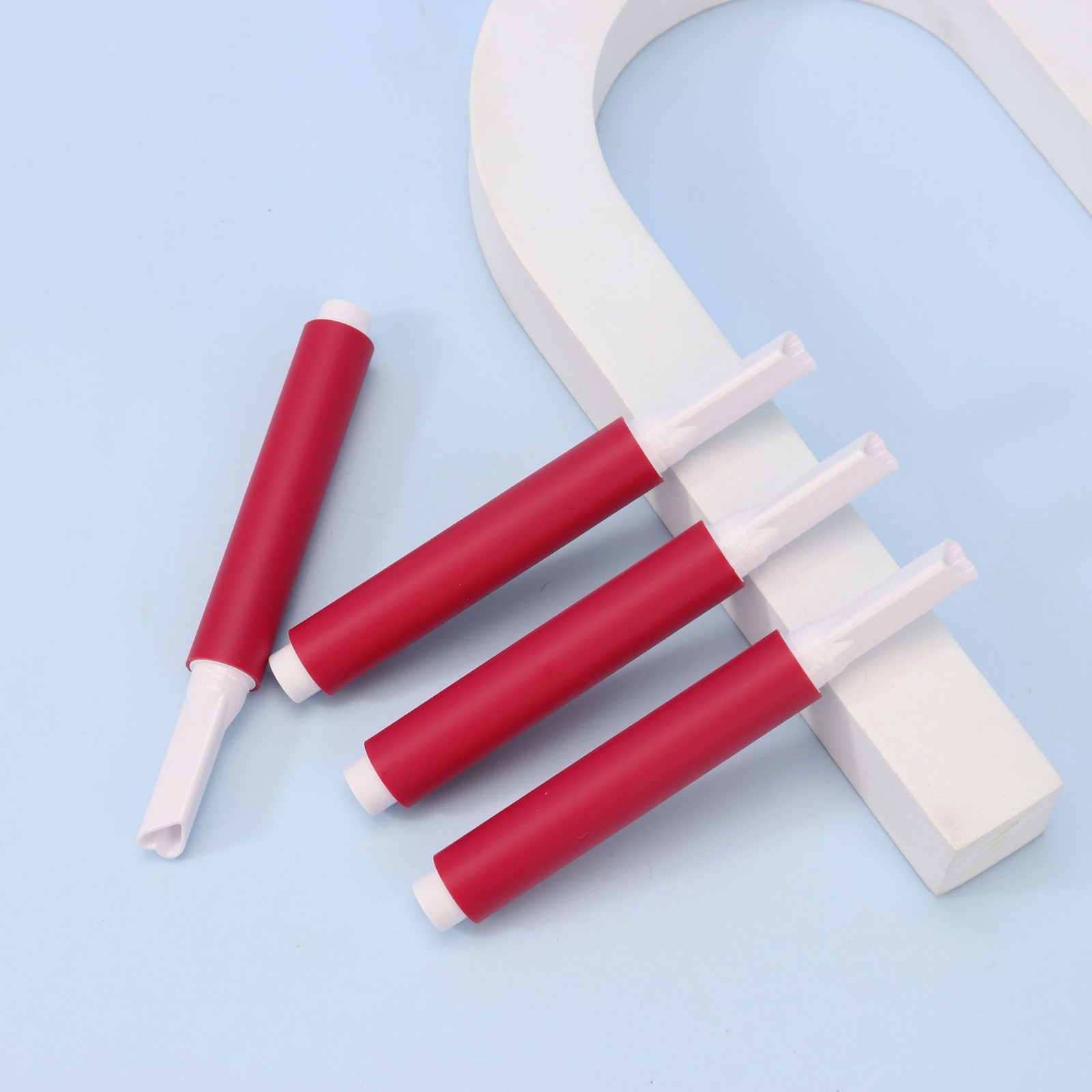 口红管笔 爱心形塑料空管包材唇膏管润唇膏管空管子图4