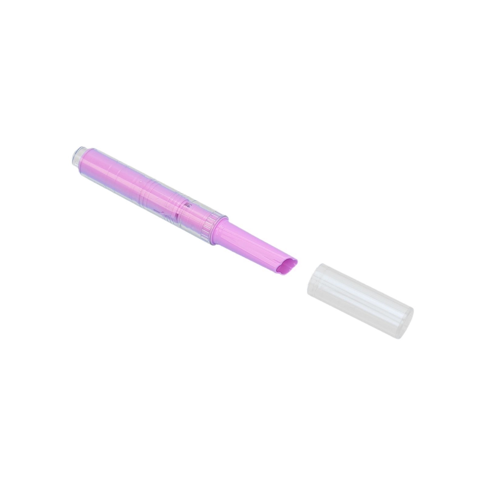 花型笔嘴口红管按压笔包材粉色口红按压唇膏笔包材图4