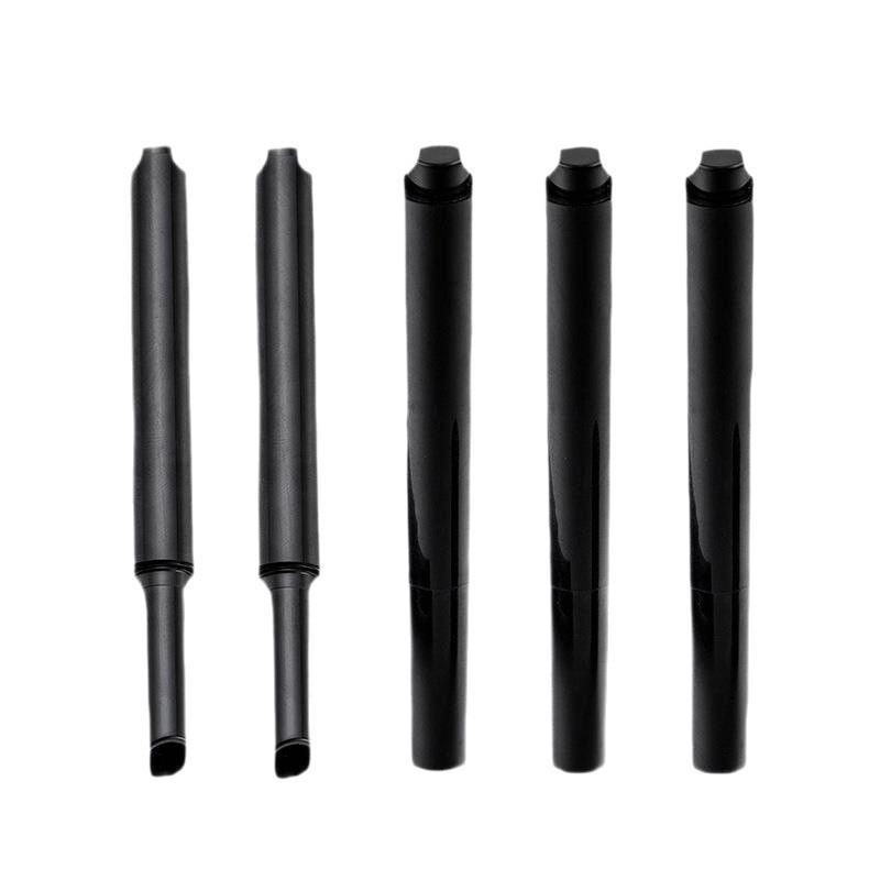 新款自动口红管包材按压哑光旋转唇膏雾面单头美妆笔空管圆头包材图5