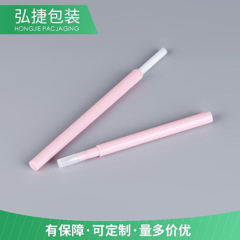 内置棉芯单头液体眼线笔塑料空管棉芯彩色眼线液笔化妆笔包材图2