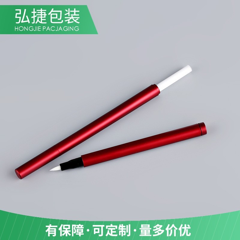 内置棉芯单头液体眼线笔塑料空管棉芯彩色眼线液笔化妆笔包材图5