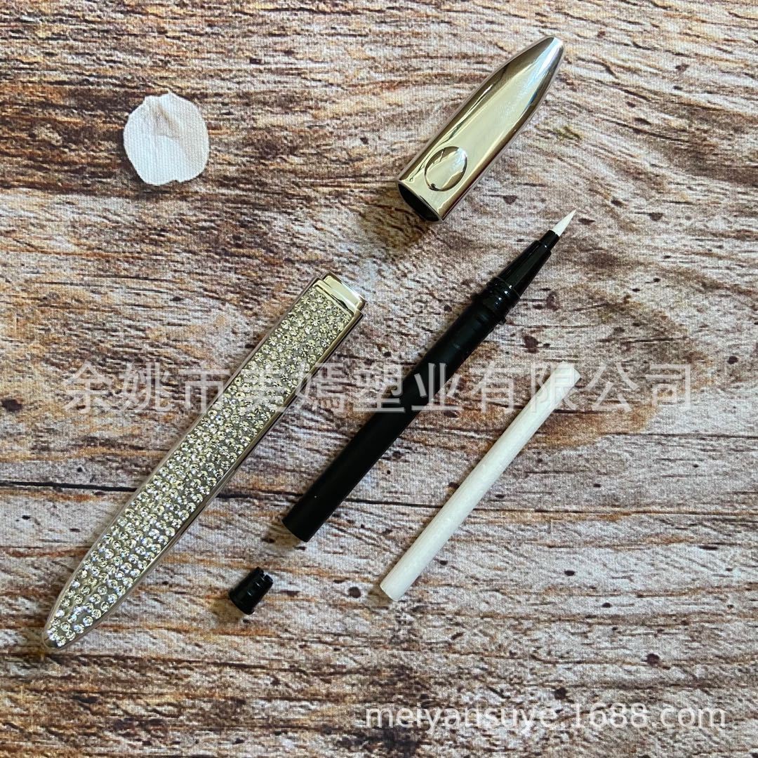 元宝贴皮闪闪钻彩虹星空棉芯眼线笔包材 网红抖音爆款图4