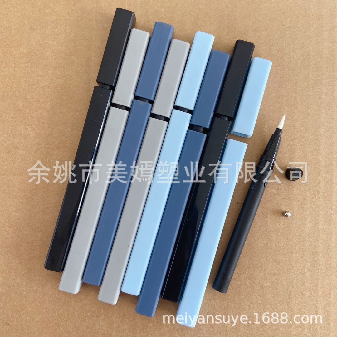 4方可3D打印浮雕钢珠眼线笔包材空管 配合假睫毛磁性粘性眼线液用图3
