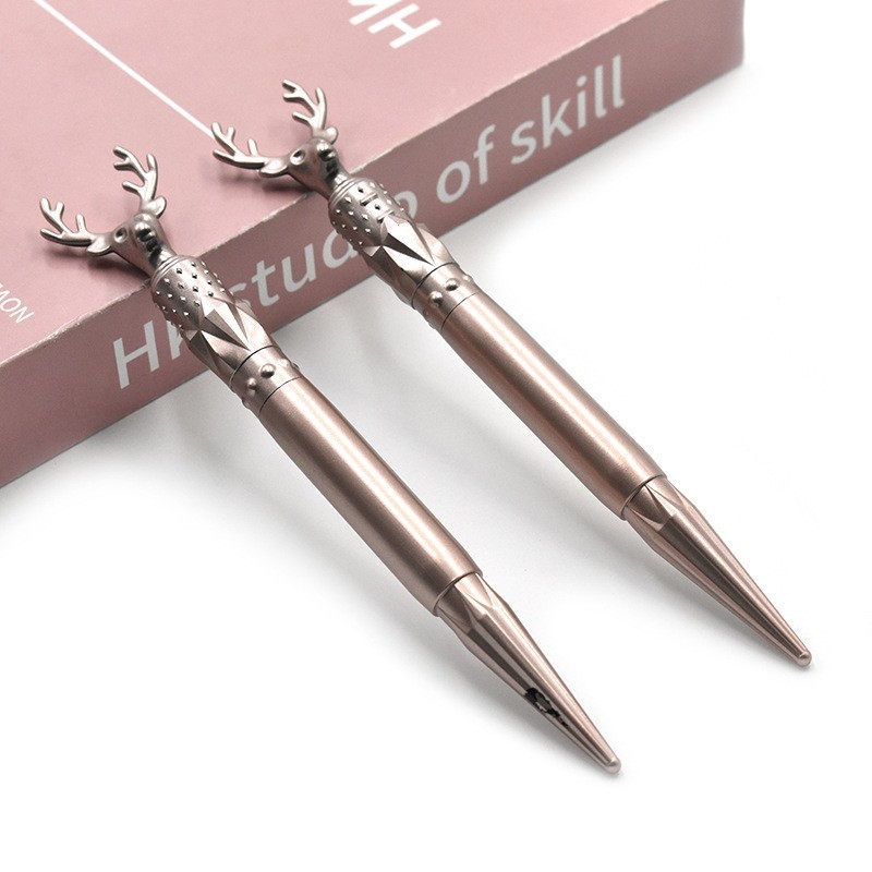 不晕染极细不掉色防汗初学者彩色黑色眼线笔