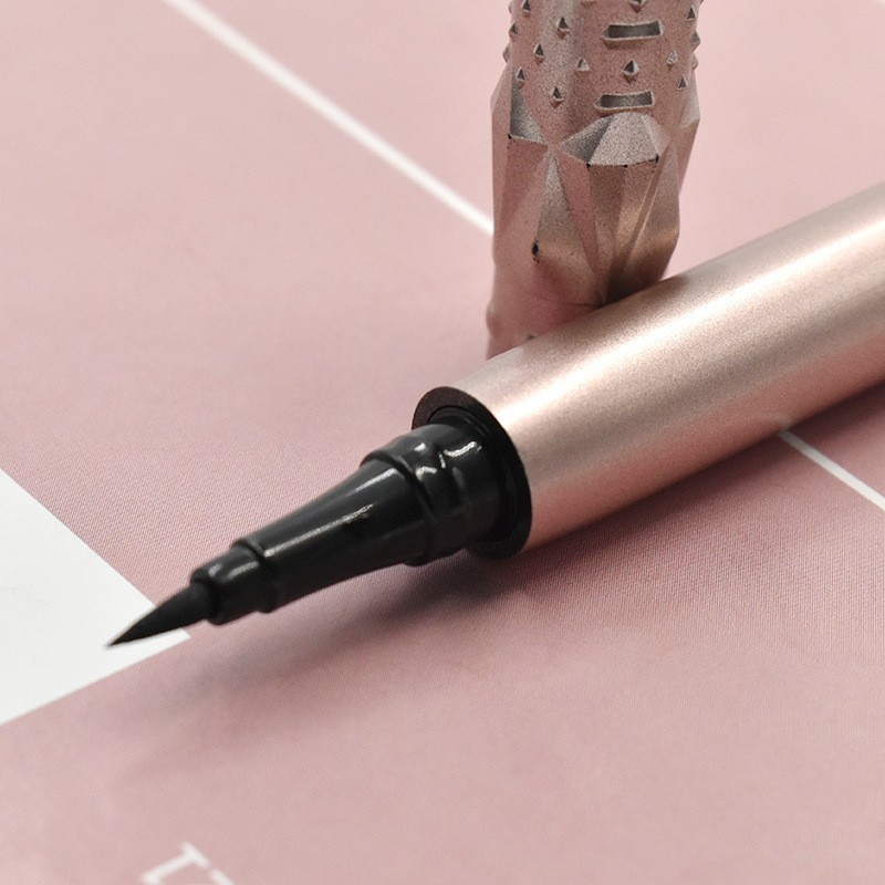 不晕染极细不掉色防汗初学者彩色黑色眼线笔图2