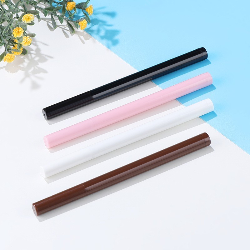 直液式眼线笔包材 多色棉头眼线笔空管包装 棉芯大容量眼线笔包装